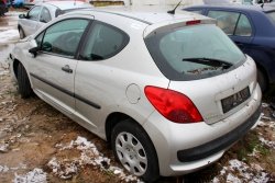Belka zawieszenia tył Peugeot 207 2006 1.4i KFU Hatchback 3-drzwi
