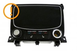 Panel sterowania klimatyzacji tył Jaguar XJ X351 2012 Sedan
