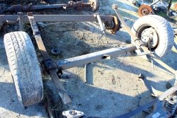 Belka zawieszenia tył Ford Transit MK6 2003 2.0TDCI Bus