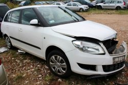Szyba drzwi przód prawa Skoda Fabia II 5J 2012 Kombi 