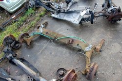 _Belka zawieszenia tył Renault Megane I 1999 1.6i (bębny, abs)