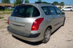 Zbiornik + rura wlewu paliwa Peugeot 308 I SW 2009 (2007-2011) 1.6HDI 9HX Kombi