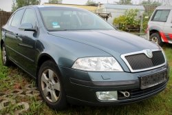 Zamek drzwi przód prawy Skoda Octavia II 1Z 2004 1.6FSI BLF Liftback