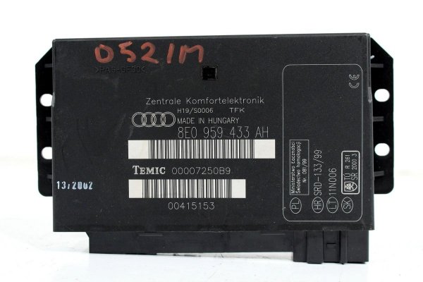 _Moduł komfortu Audi A4 B6 2000-2004