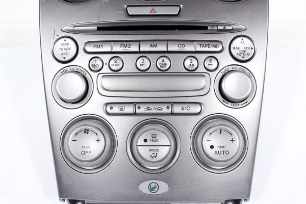 radio cd - panel nawiewu - mazda - 6 - zdjęcie 2