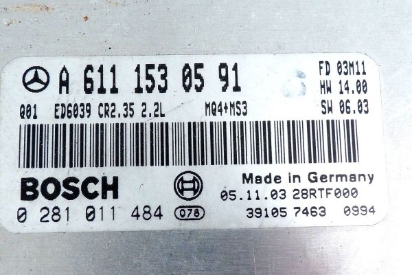 Komputer sterownik silnika Mercedes Sprinter W903 2004 2.2CDI