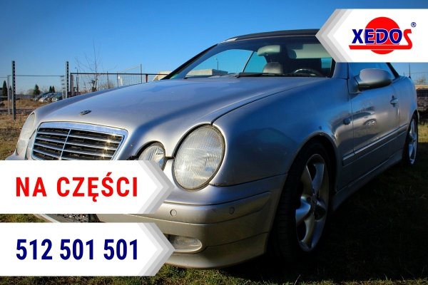 Listwa klapy bagażnika tył Mercedes CLK W208 1999 Cabrio