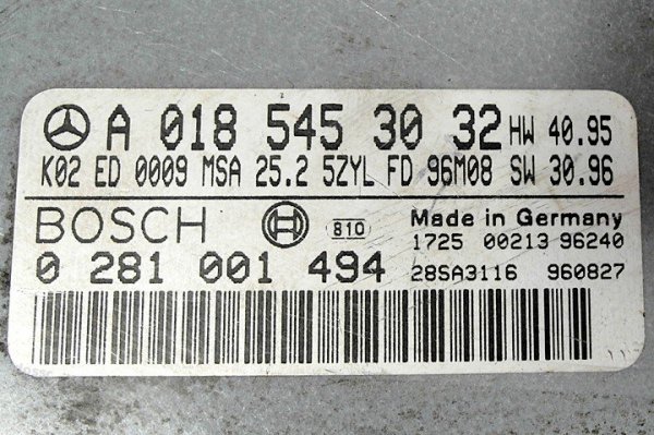 KOMPUTER SILNIKA MERCEDES E-KLASA W210 2.5 D