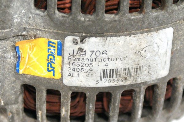 ALTERNATOR CHRYSLER VOYAGER 96-00 2.4 16V JA1706