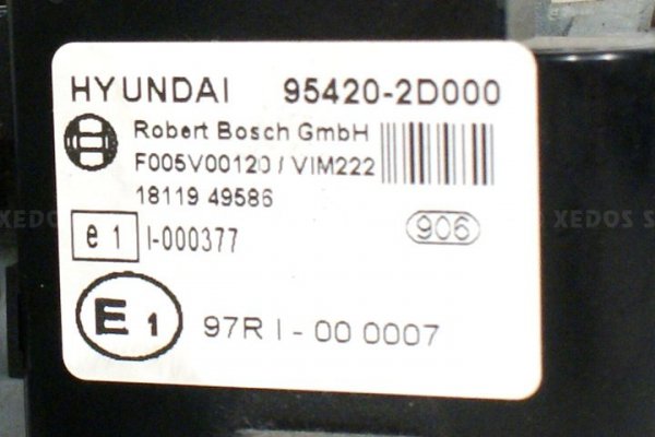 Komputer silnika stacyjka Hyundai Elantra 2001 2.0CRDI