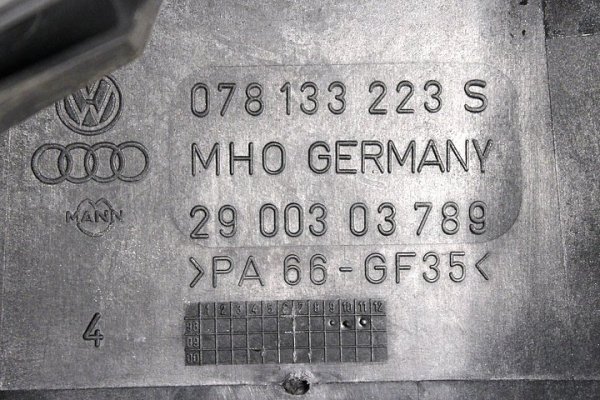 KOLEKTOR SSĄCY AUDI A6 C5 99 2.8 V6 ALG 078133223S