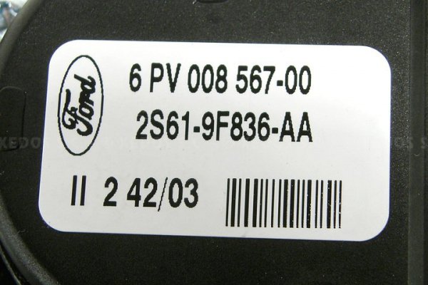 PEDAŁ POTENCJOMETR GAZU FORD FUSION 04 1.6 16V