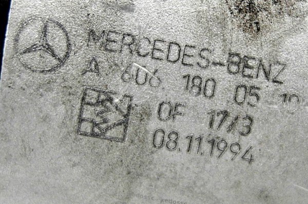 PODSTAWA FILTRA OLEJU MERCEDES C-KLASA 94 2.5 D FV