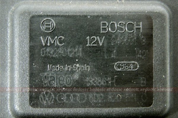 SILNICZEK KLAPKI NAWIEWU VW GOLF IV 01 1.6 VALEO