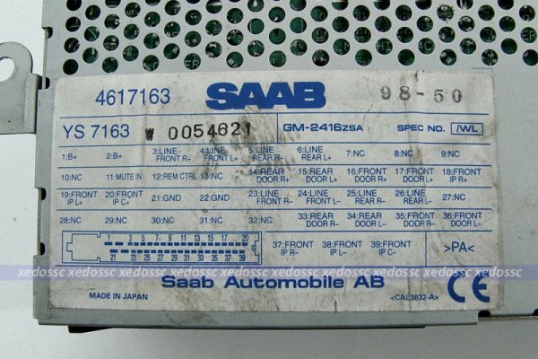 WZMACNIACZ SAAB 9-5 2.3 TURBO 4617163