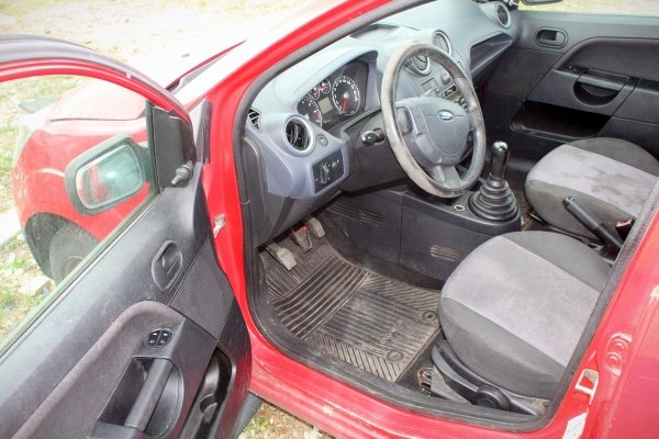 Szyba Drzwi Tył Lewa Ford Fiesta MK6 Lift 2007 1.3i Hatchback 5-drzwi