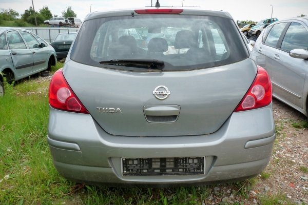 Zamek drzwi tył prawy Nissan Tiida C11 2008 Hatchback 5-drzwi