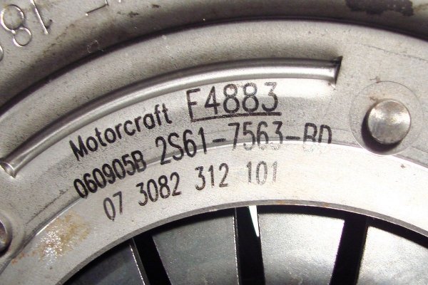 Sprzęgło tarcza docisk Ford Fusion 2002-2011 1.4i 16V