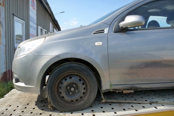 Szyba drzwi przód prawa Chevrolet Aveo T250 2009 Hatchback 5-drzwi