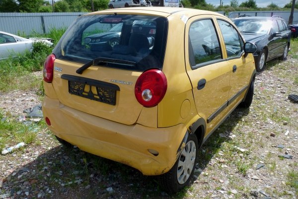 Chłodnica klimatyzacji + wody komplet Chevrolet Matiz M200 2005 1.0i Hatchback 5-drzwi