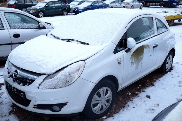 Klapa bagażnika tył Opel Corsa D 2010 Hatchback 3-drzwi
