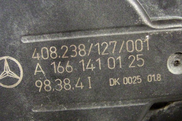 Przepustnica Mercedes A-klasa W168 1997-2004 1.6