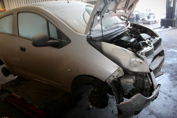 Błotnik przód prawy Chevrolet Spark M300 2013 1.0i B10D1 Hatchback 5-drzwi 