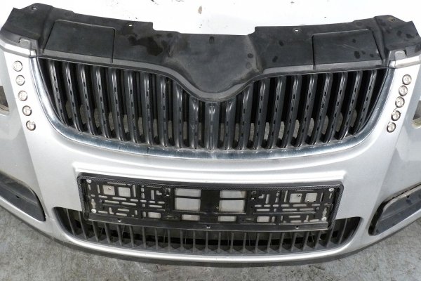 _Zderzak przód Skoda Roomster 5J 2007 (2006-2010) (kod lakieru: LF7T)