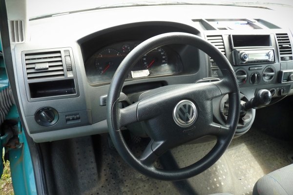 Panel dmuchawy tył VW Transporter T5 2005 Bus 