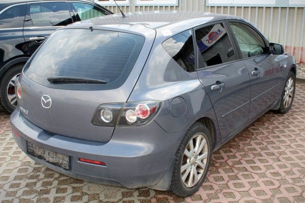 Drzwi Tył Lewe Mazda 3 BK 2007 1.6i Hatchback 5-drzwi (gołe drzwi bez osprzętu)