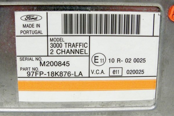 Radio oryginał Ford 3000 Traffic