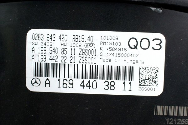 Licznik zegary Mercedes B-Klasa W245 2005-2011 2.0CDI