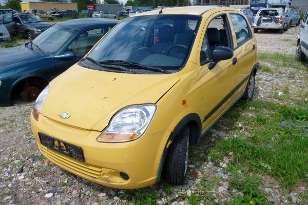 Podnośnik szyby przód prawy z silniczkiem Chevrolet Matiz M200 2005 Hatchback 5-drzwi 