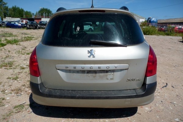 _Zderzak tył Peugeot 308 I SW 2009 (2007-2011) Kombi (kod lakieru: ETS)