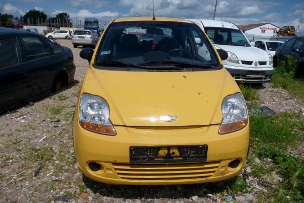 Chłodnica klimatyzacji + wody komplet Chevrolet Matiz M200 2005 1.0i Hatchback 5-drzwi