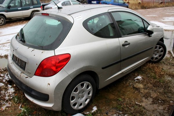 Drzwi przód lewe Peugeot 207 2006 Hatchback 3-drzwi (kod lakieru: ETS)