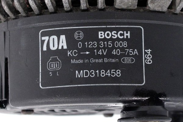 _Alternator Mitsubishi Carisma DA1A 1995-1999 1.6i 16V (70A)