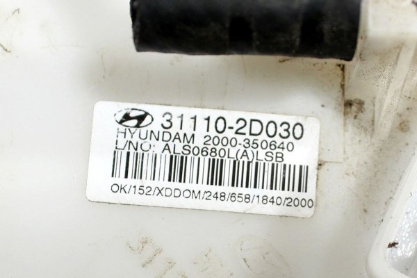 Pompa paliwa Hyundai Coupe GK 2005 2.0i 16V G4GC