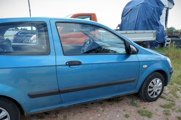 Lusterko prawe Hyundai Getz TB 2005 (2002-2005) Hatchback 3-drzwi (Kod lakieru: XU - SEA SIDE BLUE)