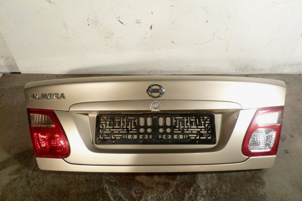 Klapa bagażnika tył Nissan Almera N16 2004 Sedan (kod lakieru: EY2)