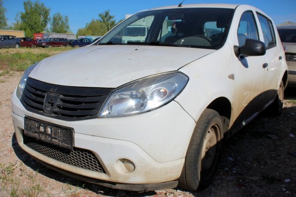 Szyba drzwi tył prawa Dacia Sandero 2009 1.4i K7J710 Hatchback 5-drzwi