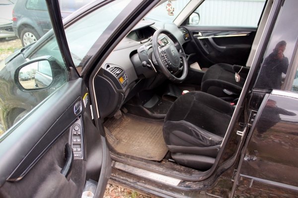 _Zamek drzwi tył prawy Citroen C4 Picasso 2008 (2006-2010) Minivan