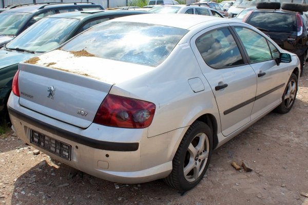 Drzwi Tył Prawe Peugeot 407 2006 1.6HDI Sedan (gołe drzwi bez osprzętu)