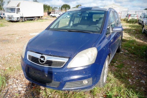 _Klapa bagażnika tył + szyba Opel Zafira B 2006 Minivan (4DU (Z20Z))
