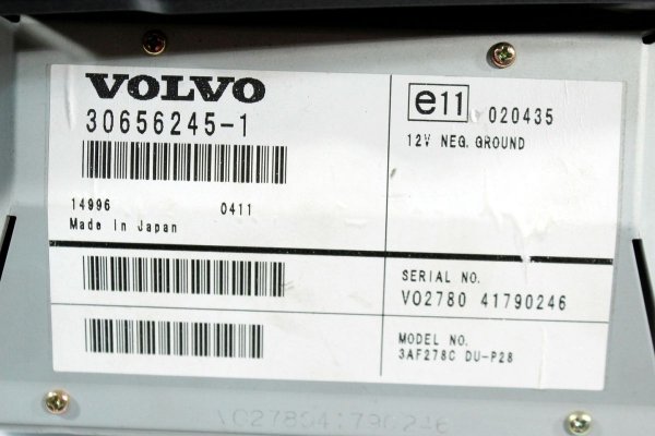 Nawigacja wyświetlacz Volvo XC70 2005 Lift 