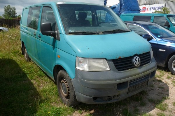 Drzwi przód prawe VW Transporter T5 2005 Bus (kod lakieru: LL6T)