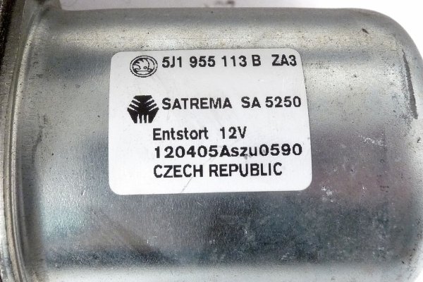 Mechanizm wycieraczek przód Skoda Fabia II 5J 2012