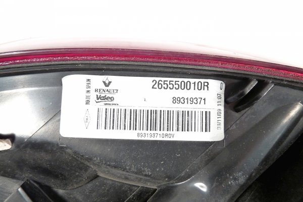 Lampa tył lewa Renault Megane III 2009 (2008-2012) Kombi 
