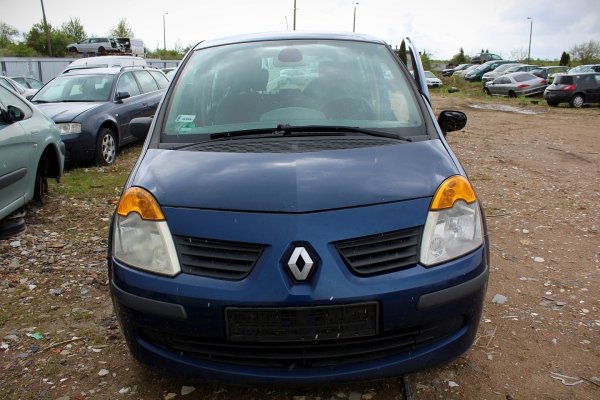 Zderzak przód (kompletny) Renault Modus 2006 Hatchback 5-drzwi (kod lakieru: TED44)