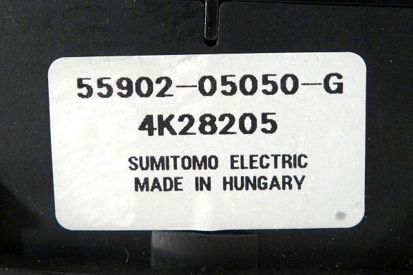 _Panel sterowania nawiewem Toyota Avensis T25 2004 Liftback